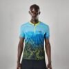 basic shirt blue summit try on