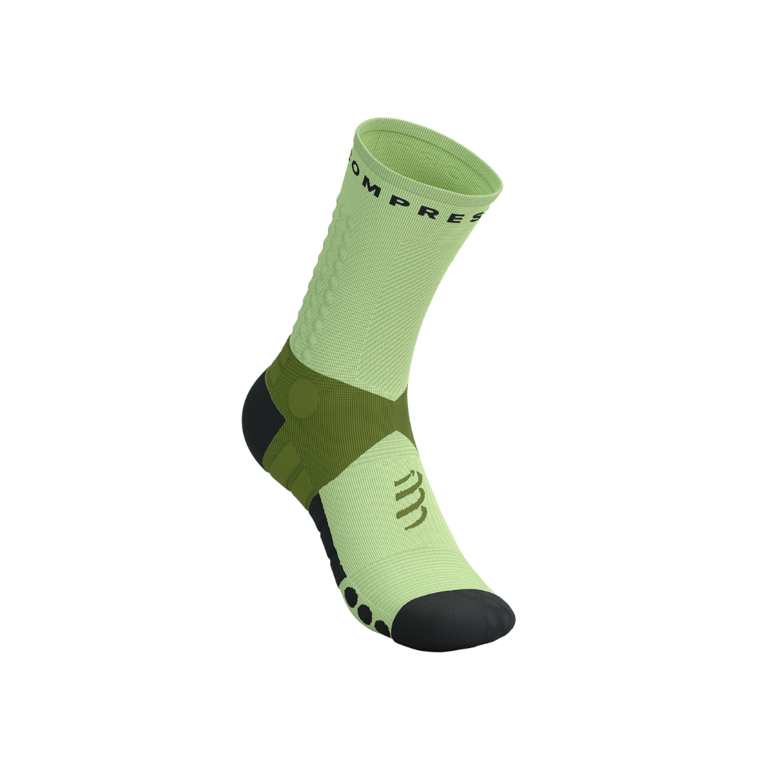 ultra trail socks green front side ultra trail socks green front side