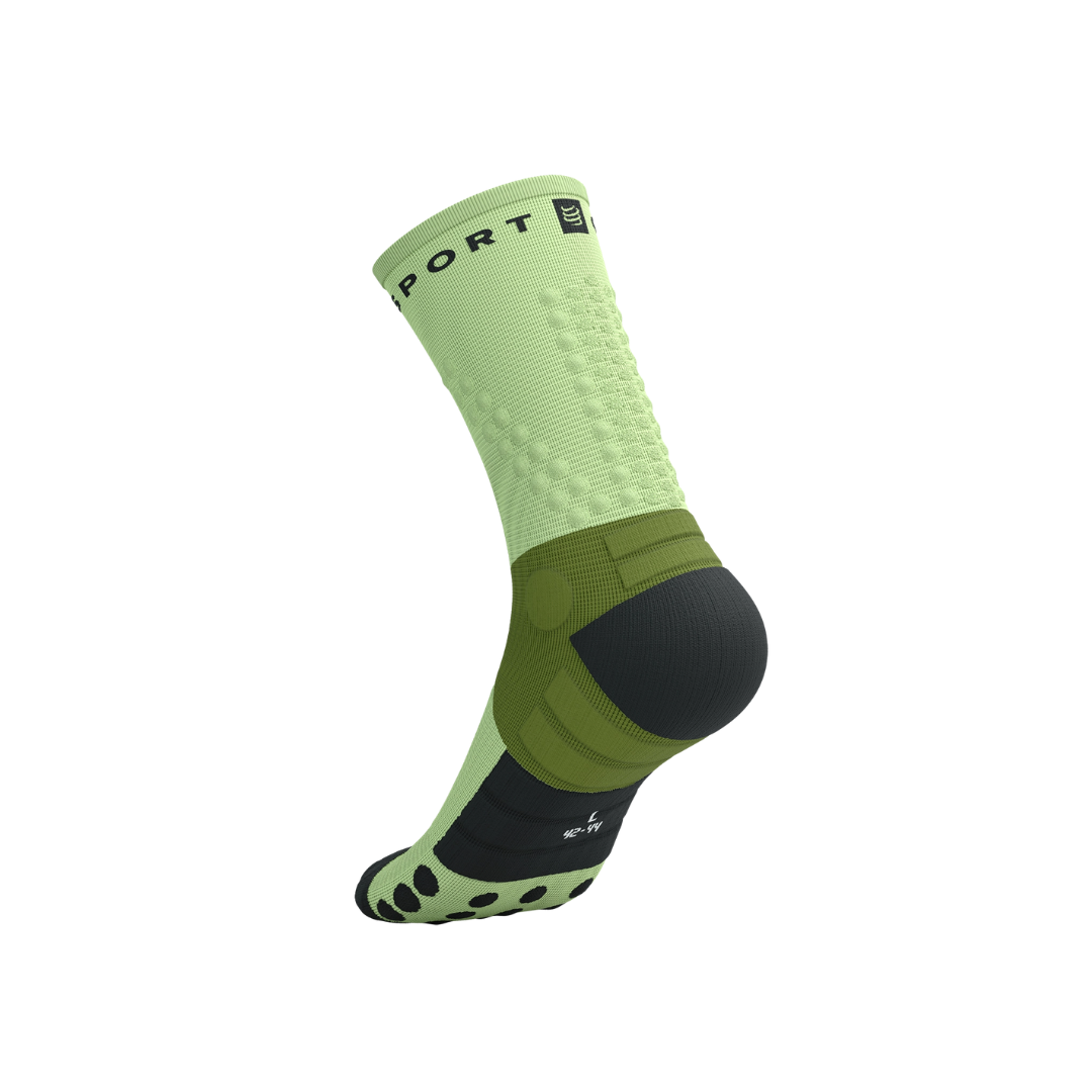 ultra trail socks green back side ultra trail socks green back side