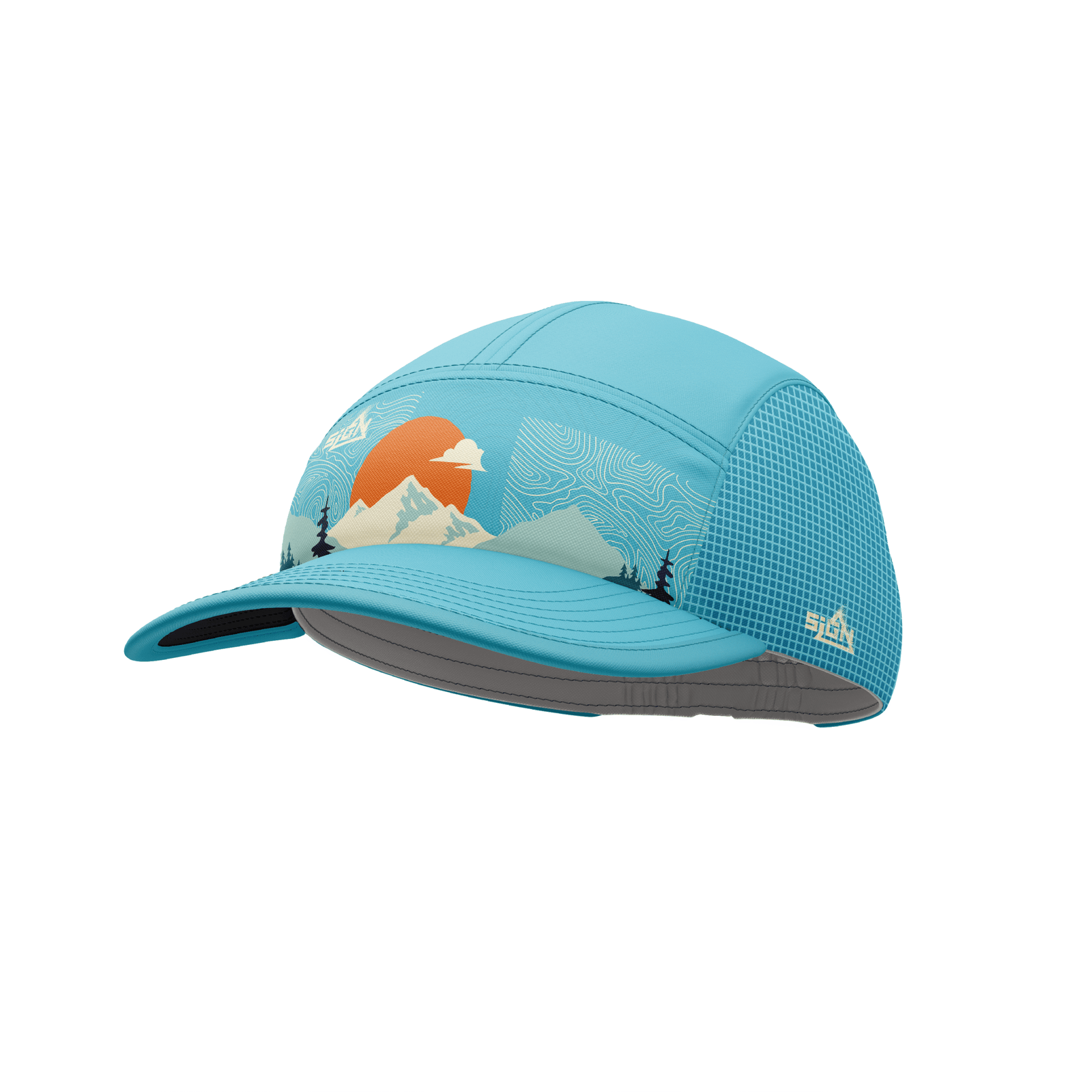 sign breeze light cap cyan forest sign breeze light cap cyan forest